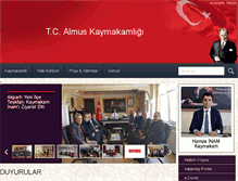 Tablet Screenshot of almus.gov.tr