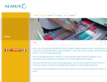 Tablet Screenshot of almus.com